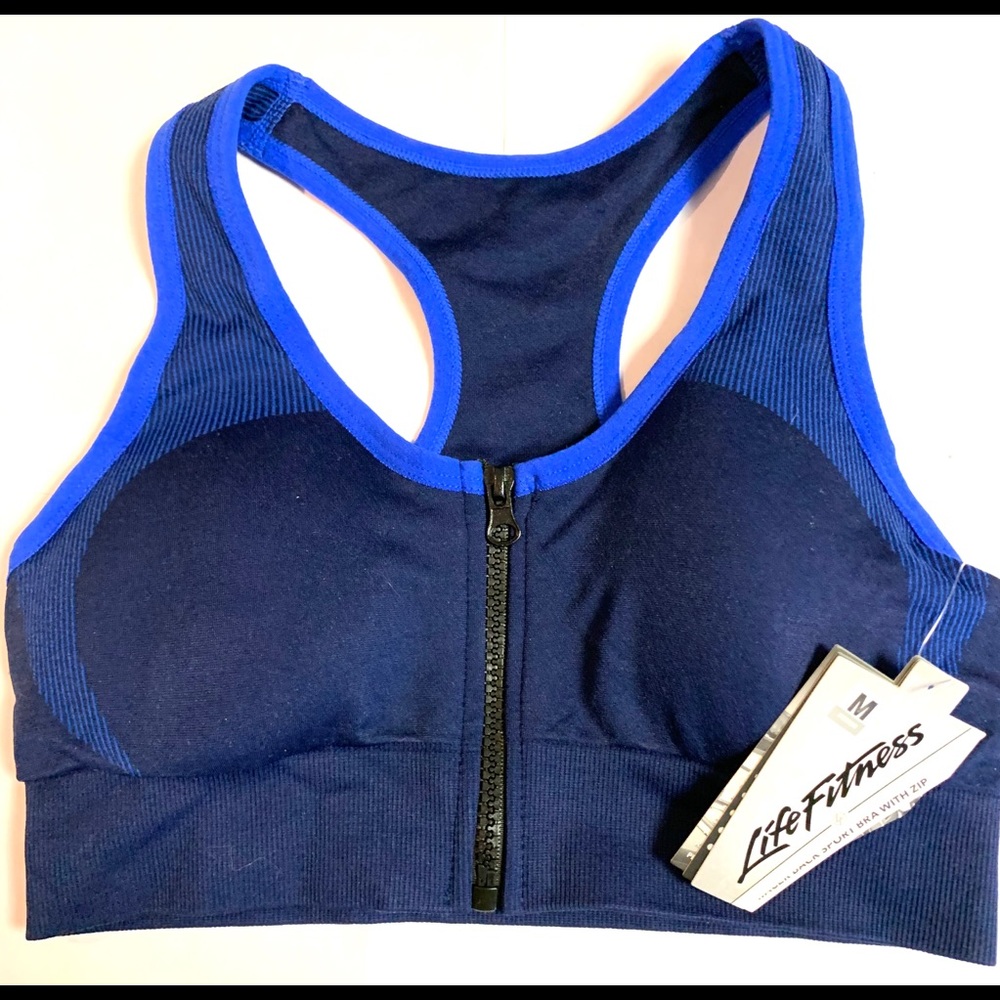 Life Fitness Racer Back Sports Bra size M